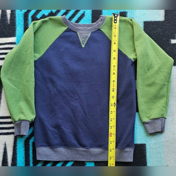 Fruit of the Loom Boys Fleece Raglan Crew Neck Sweatshirt - Picture 3 of 7